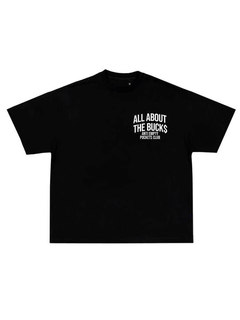 Kids Black Anti Empty Pockets Tee