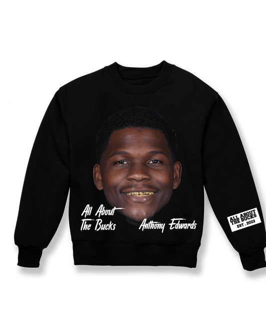 Anthony Edwards Gold Grill Crew Neck